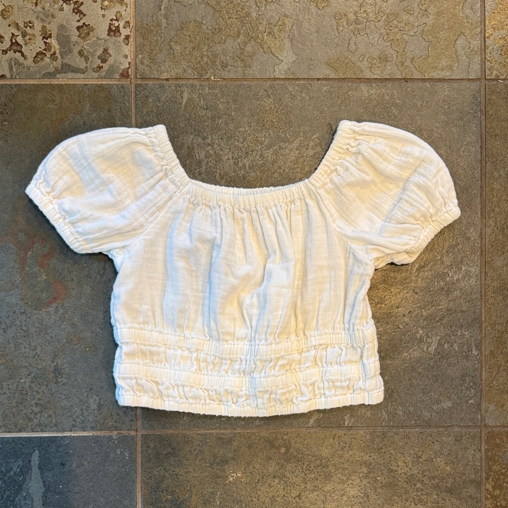 White crop top size 10-12